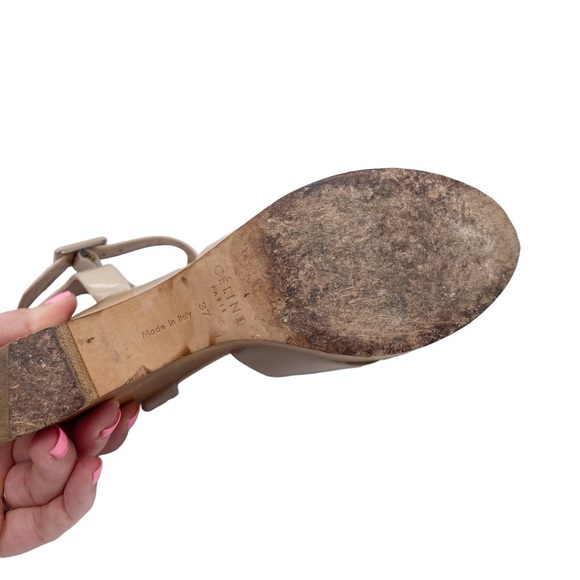 Celine Paris patent clogs sandals size 37 - Picture 8 of 8